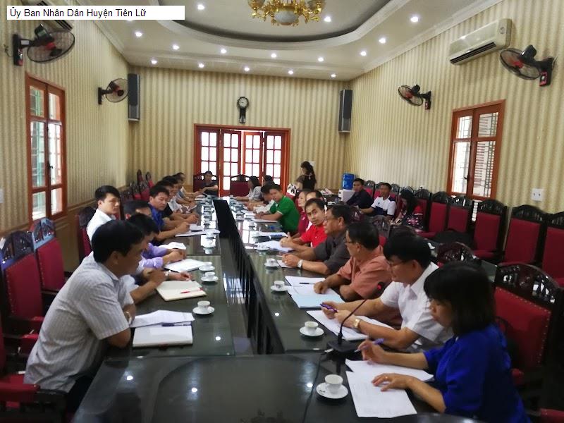 Ủy Ban Nhân Dân Huyện Tiên Lữ
