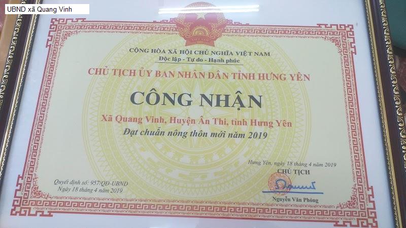 UBND xã Quang Vinh
