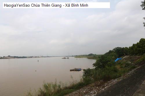 Ngoại thât Chùa Thiên Giang - Xã Bình Minh